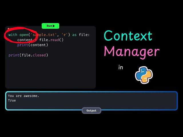 What Exactly are "Context Managers" in Python?