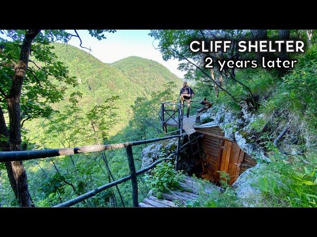 After 2 Years I am Returning to my Shelter on the Cliff