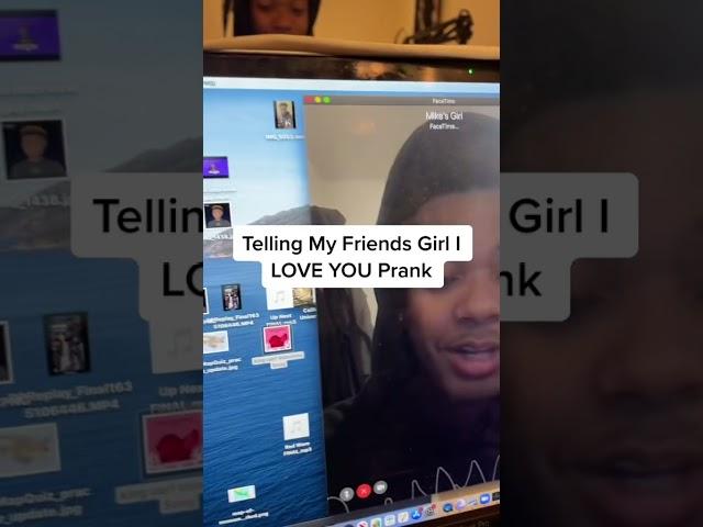 Telling My Friends Girl Friend I Love You Prank  Full Vid