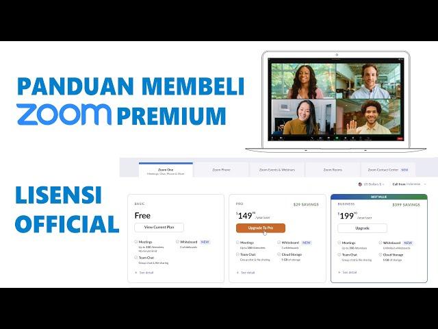 CARA MEMBELI ZOOM PREMIUM DARI WEBSITE RESMI