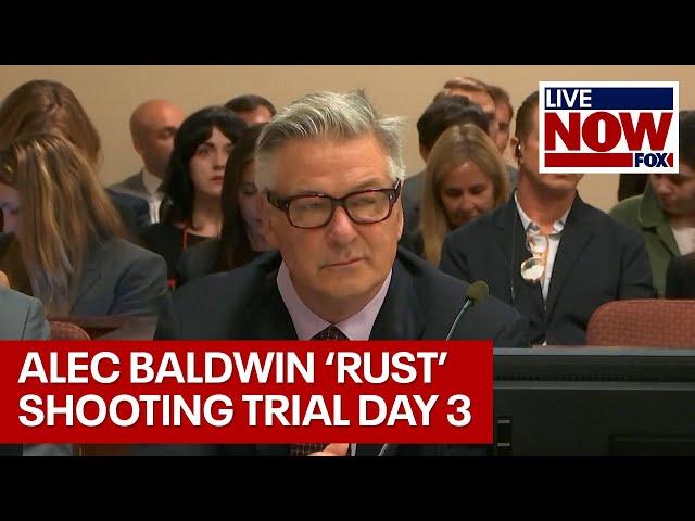 WATCH: Alec Baldwin Trial in Rust shooting DAY 3 - FULL DAY CASE DISMISSED | LiveNOW from FOX