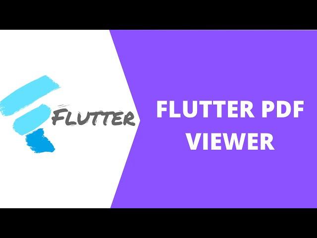 Flutter Tutorials PDF Viewer