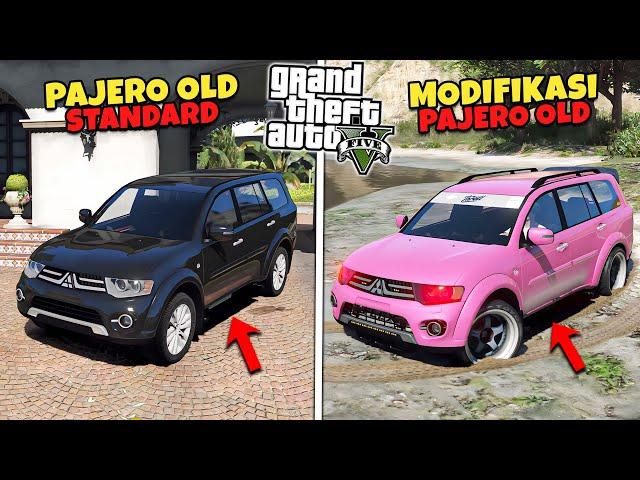 Aku Modifikasi Mobil Pajero Old Diesel Langka Spek Cumi Darat Untuk di Bawa Offroad - GTA 5 MOD