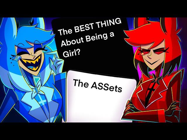 GENDERBENT Hazbin Hotel Characters PLAY Cards against Humanity in VRChat