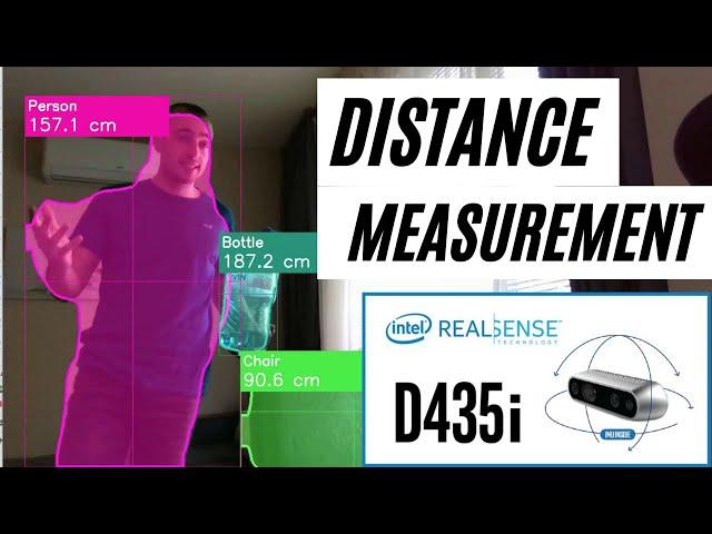Identify and Measure precisely Objects distance | with Deep Learning and Intel RealSense