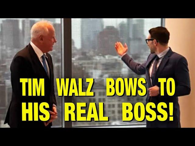 Tim WALZ Meets With His Puppet Master Alex Soros! (Live from Two Roads Theatre)