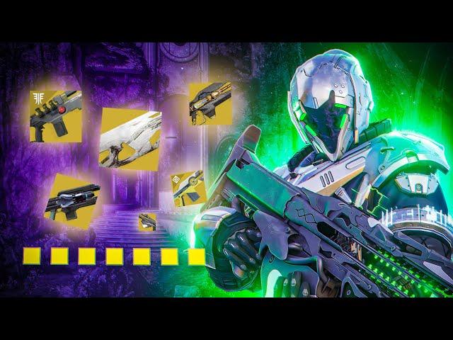 Using Every Exotic TRACE RIFLES to get Flawless in Trials.. (Exotic Roulette)