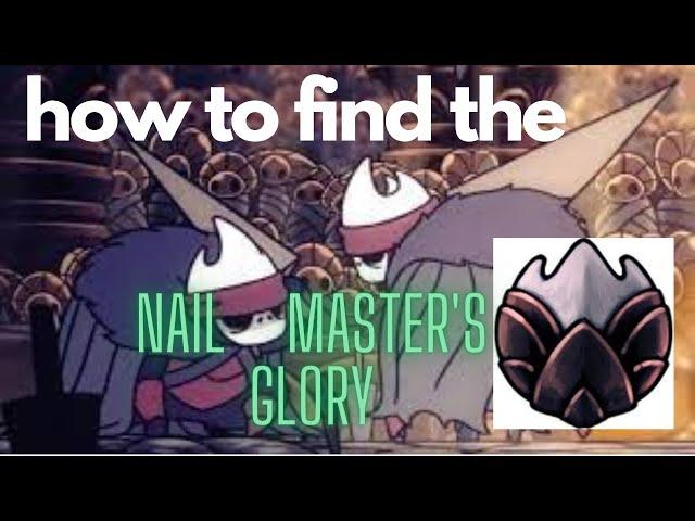 How to get nailmaster's glory