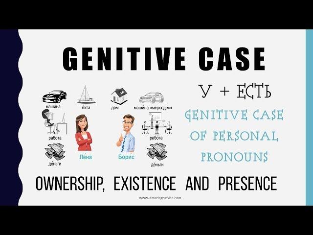 Basic Russian 2: Genitive Case of Personal Pronouns