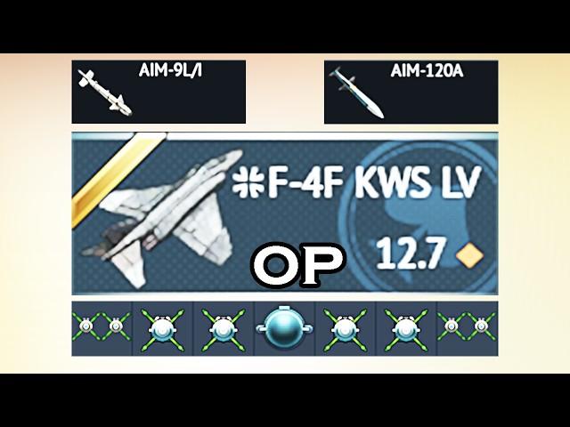 F-4F KWS LV EXPERIENCE (THE MOST OP F-4!) - WAR THUNDER