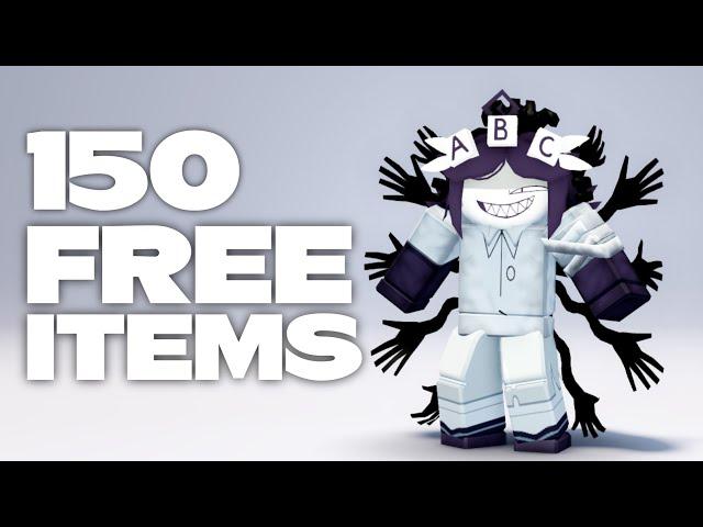 HURRY! GET 150 FREE ROBLOX ITEMS! (2024)