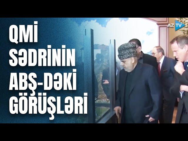 Allahşükür Paşazadə ABŞ-də "Dinlərarası dialoq" mövzusunda mühazirə ilə çıxış edib