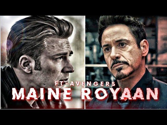 AVENGERS FT.MAINE ROYAAN || MAINE ROYAAN FT.AVENGER || AVENGERS SAD EDITS || FLIX STAR