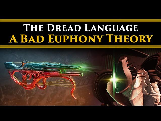 Destiny 2 Lore - The Euphony Raid Exotic and The Dread Language. A Rosetta's Stone or a Dead End?