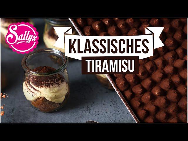 klassisches Tiramisu (ohne Alkohol) wie aus Italien - Sallys Classics