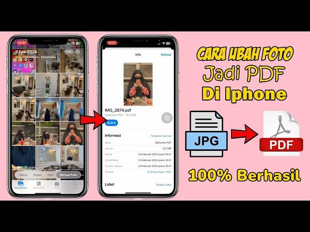 Cara Mengubah Foto atau Gambar Menjadi PDF Di iPhone