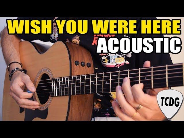 El solo mas bonito de David Gilmour en guitarra acústica: Wish you were here