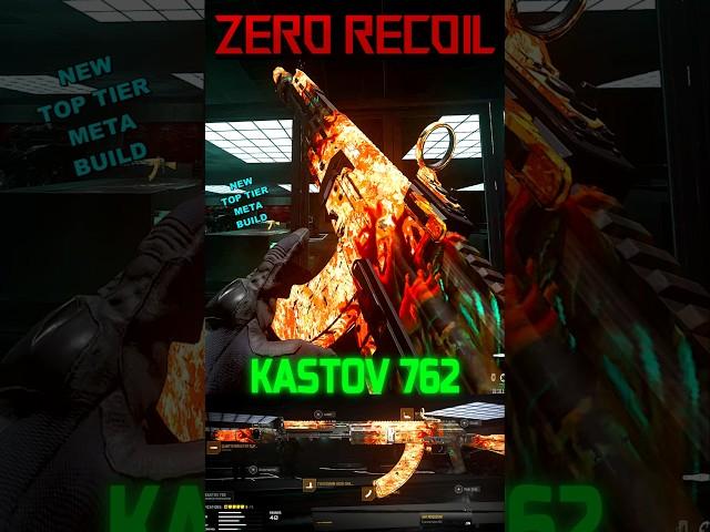 This *KASTOV 762* JAK REQUIEM Build has ZERO RECOIL ️ | Best Class Setup | MW3 | WARZONE #shorts