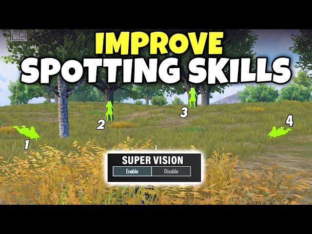 How to Spot Enemies in BGMI | Spot enemy in Grass | Know Enemy location faster in BGMI / Pubg Mobile