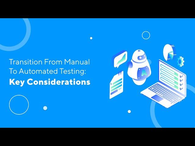 Chapter 1: Considerations for Essential Types of Automated Testing