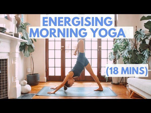 MORNING YOGA FLOW: ENERGISING MORNING YOGA FOR FLEXIBILITY + STRENGTH