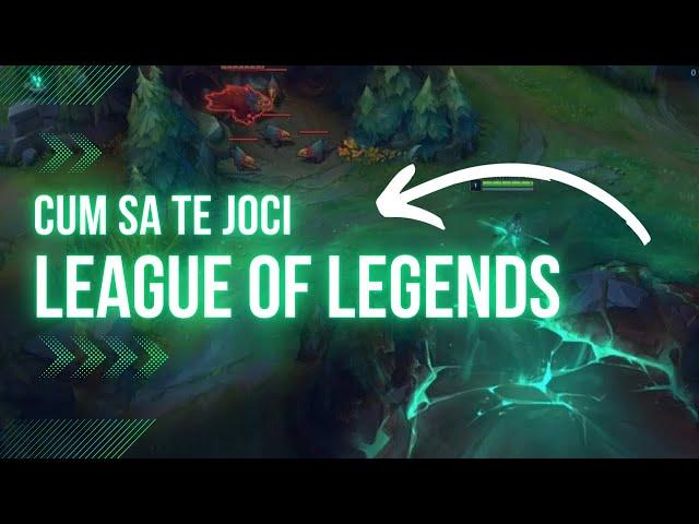 CUM SA TE JOCI LEAGUE OF LEGENDS DACA ESTI NOU