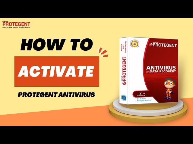 How to Activate - Protegent Antivirus | World's only Antivirus With Data Recovery | Guide