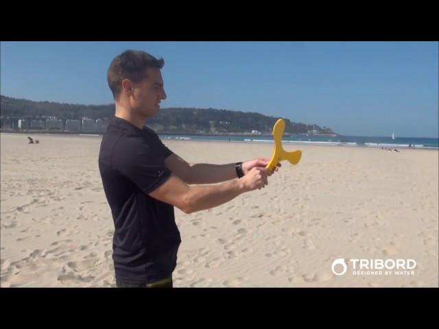 How to throw a right handed boomerang - Tribord