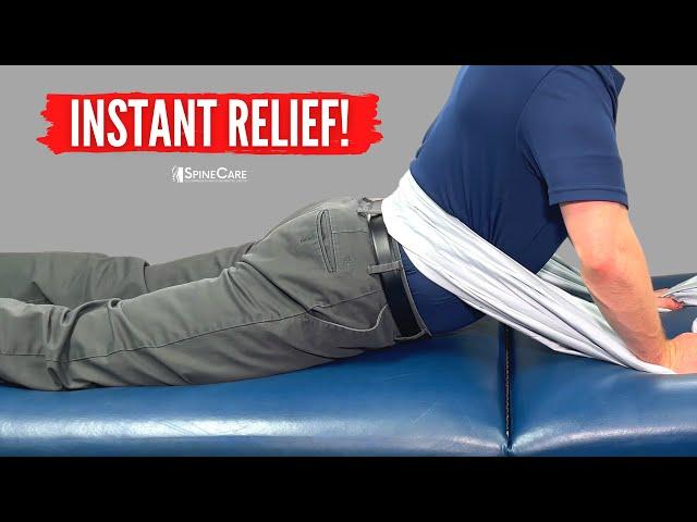 How to Fix Back Pain in 30 Seconds