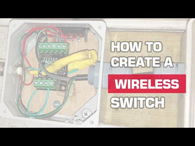 Create Wireless Remote Control from any Volt Free Contact | BOGEYBOARD