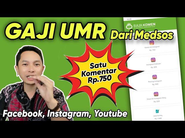 Cuma modal Komentar di Media Sosial bisa dapat Gaji UMR