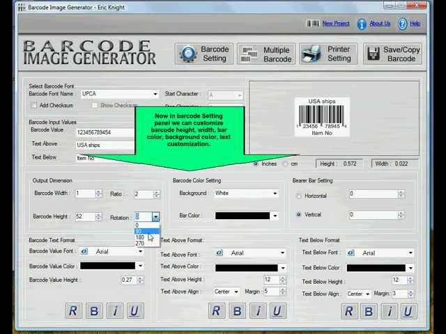 Barcode Generator Software