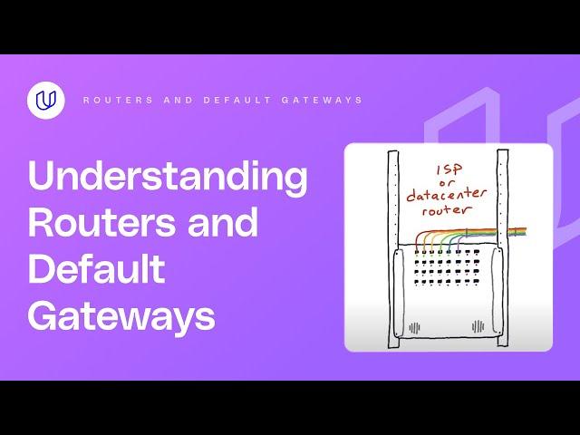Routers and Default Gateways