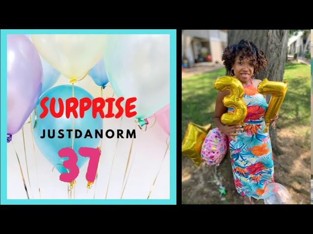 Surprise - JustDaNorm #happybirthday #celebration #ilovemywife #surprise