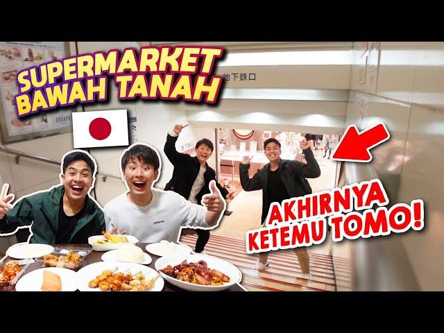 SELESAI KARANTINA, MUKBANG MAKANAN SUPERMARKET BAWAH TANAH JEPANG BARENG TOMO!