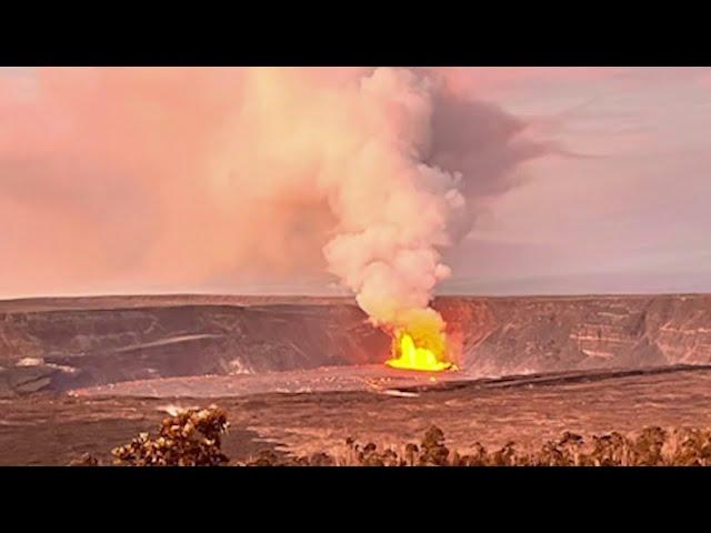 Video: Kilauea volcano erupts on Hawaii island