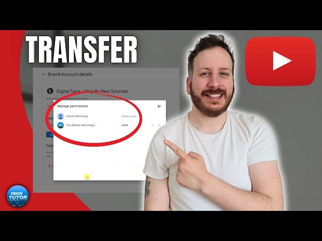 How To Transfer Youtube Channel To Another Google Account