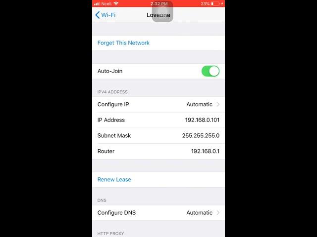 How to see connected wifi password in iphone