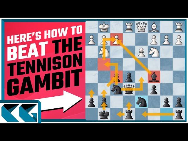 Chess Openings: Learn to Play AGAINST and CRUSH the Tennison Gambit!