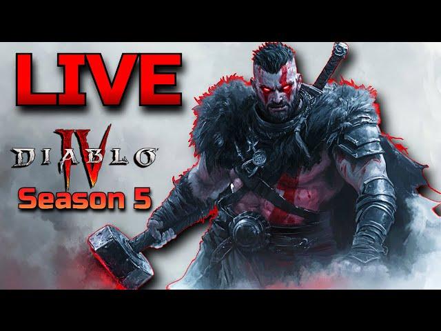 LIVE! DOING BIG DAMAGE! - DIABLO 4 SEASON 5