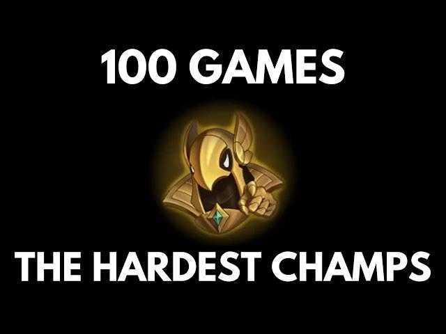 I Played 100 Games Of Dota and League’s HARDEST Champions To See Who’s More Difficult