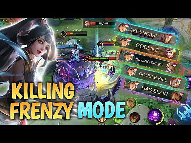 MY GUINEVERE GOES KILLING FRENZY MODE! - MOBILE LEGENDS