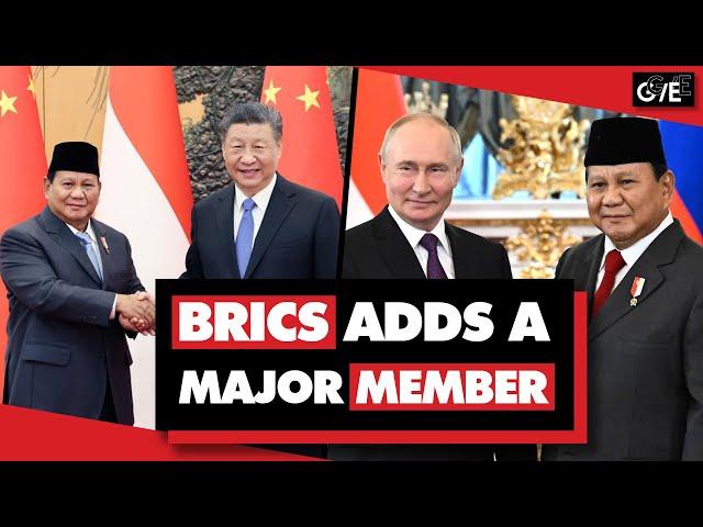 BRICS grows, adding Indonesia as member: world's 4th most populous country, 7th biggest economy