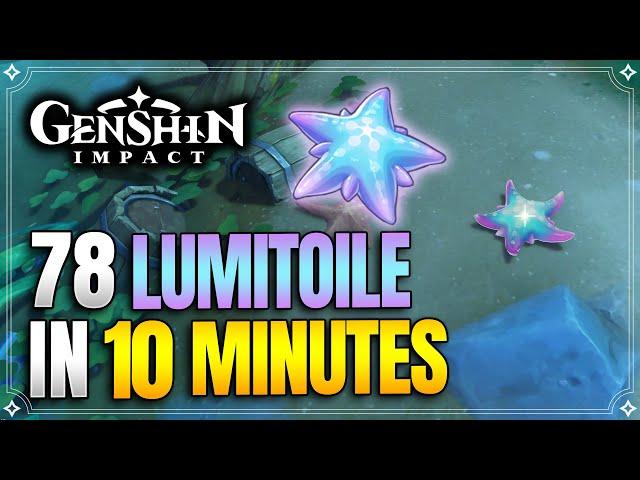 Lumitoile Locations | Fast and Efficient Route | Neuvillette Ascension Materials |【Genshin Impact】