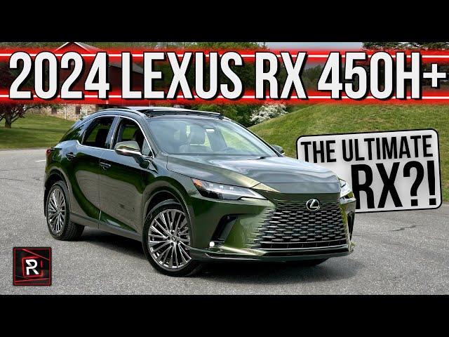 The 2024 Lexus RX 450h+ Is The Ultimate Plush SUV With An Ideal Blend Of Power & Range