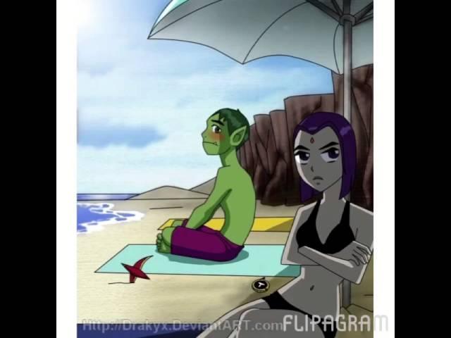 Raven x beast boy