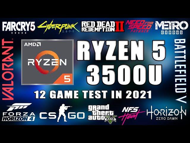 AMD Ryzen 5 3500u Gaming Test In 2021 || VEGA 8 || 12 GAME TESTED || 2021 || REAPER GAMING YT