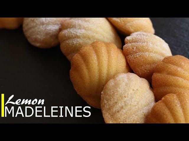 Madeleine Recipe (Soft French Butter Cakes) | Homemade Madeleines with Lemon Flavour