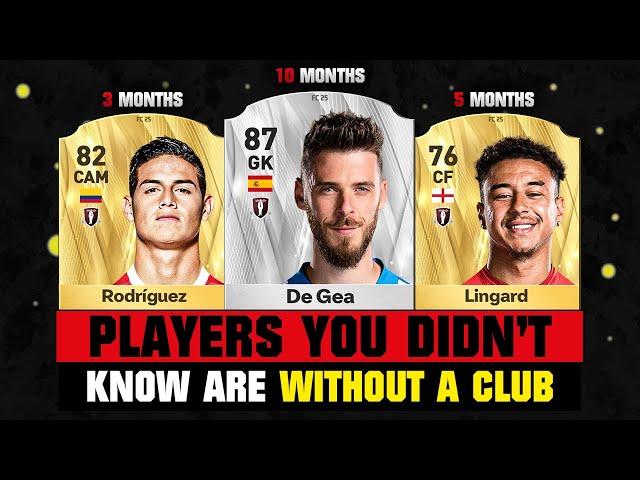 FOOTBALLERS You Didn't Know Were Without a Club for Months!  ft. De Gea, Rodriguez, Lingard…