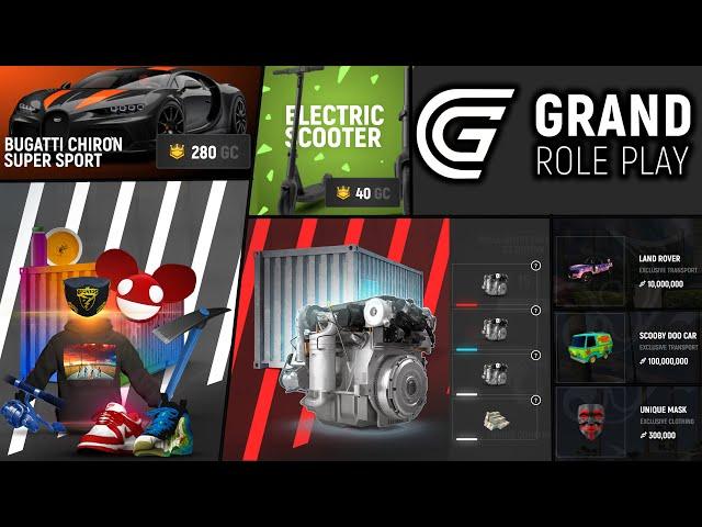 New Halloween Content, Electric Scooter, Cars, Clothes and MUCH MORE!! | Grand RP New Update!!